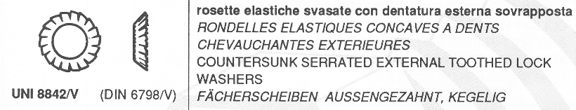 UNI 8842/V